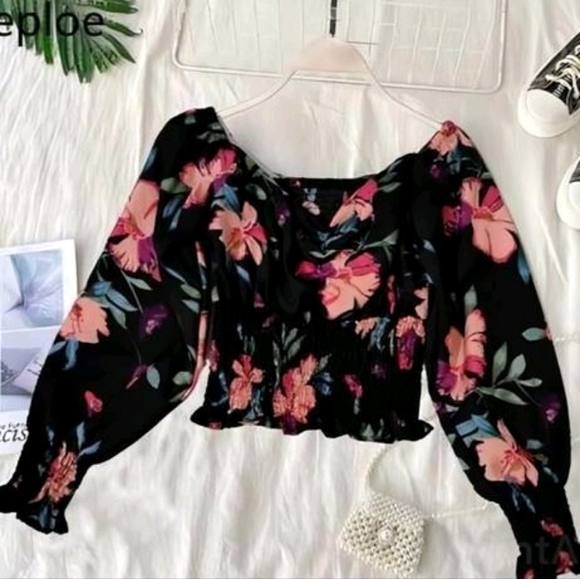 Jemic Fashion Tops - Crop top